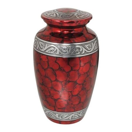 URNSDIRECT2U Urnsdirect2u Middleton Royal Red Adult Cremation Urn 7509-10